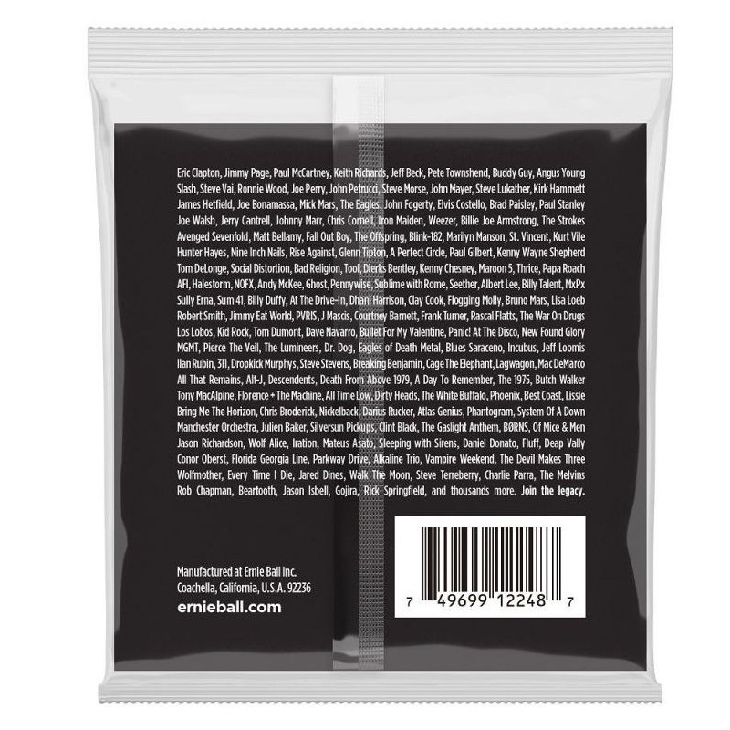 ERNIE BALL 2248 SUPER SLINKY STAINLESS STEEL Encordado guitarra electrica