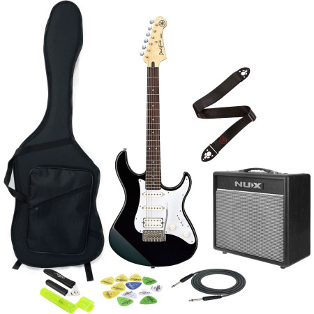 Kit Guitarra YAMAHA PAC012 + Amplificador y Accesorios