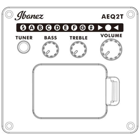 IBANEZ AEB8E-BK Bajo electro acústico