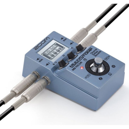 Zoom MS-70CDR | Pedal multiefectos para modulación, delay y reverb
