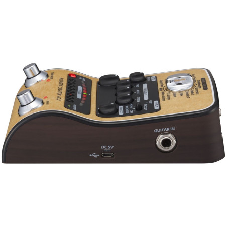 Pedalera Multi efectos Zoom Ac-2 para instrumentos acústicos