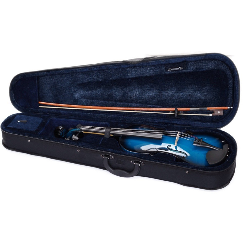 Violin Greko VCB en colores con estuche semi duro arco y colofonia