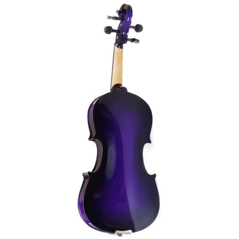 Violin Greko VCB en colores con estuche semi duro arco y colofonia