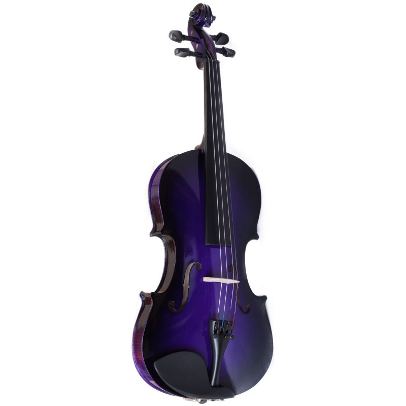 Violin Greko VCB en colores con estuche semi duro arco y colofonia