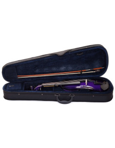 Violin Greko VCB en colores con estuche semi duro arco y colofonia 2