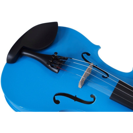 Violin Greko VCB en colores con estuche semi duro arco y colofonia