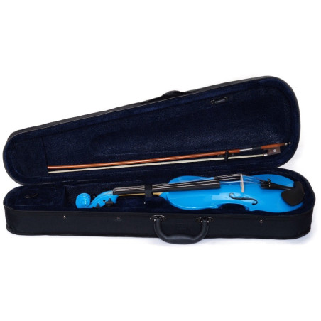 Violin Greko VCB en colores con estuche semi duro arco y colofonia