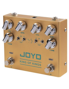 JOYO R-20 KING OF KING Pedal doble Overdrive para guitarra eléctrica