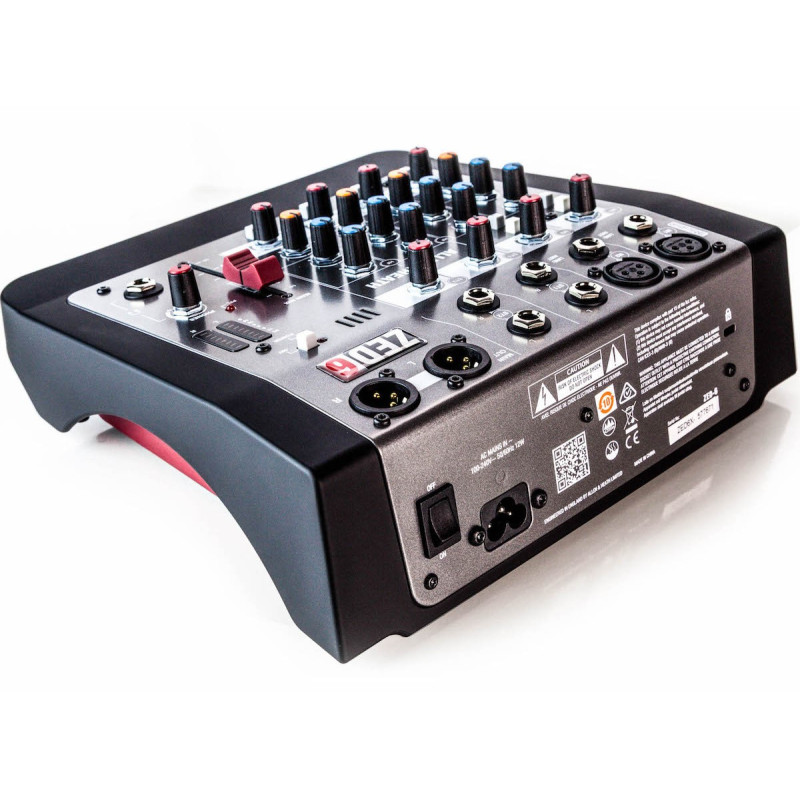 Mezclador ZED6: Calidad de sonido profesional en un formato portátil