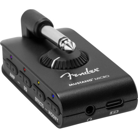 FENDER MUSTANG MICRO Amplificador de Audífonos para guitarra