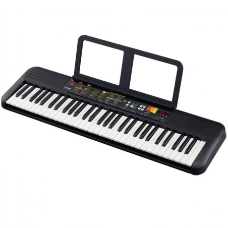 Kit de Teclado Yamaha PSR-F51 con atril adaptador estuche cuaderno