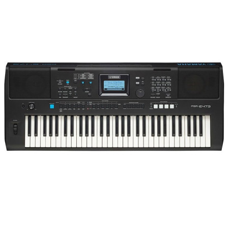 Teclado Yamaha PSR-E473 con usb y teclas sensitivas de 5 octavas