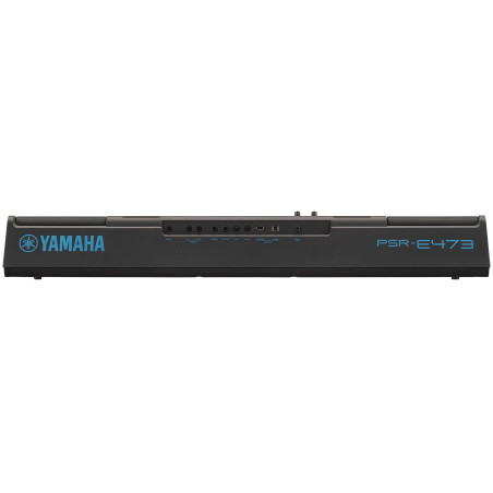 Teclado Yamaha PSR-E473 con usb y teclas sensitivas de 5 octavas