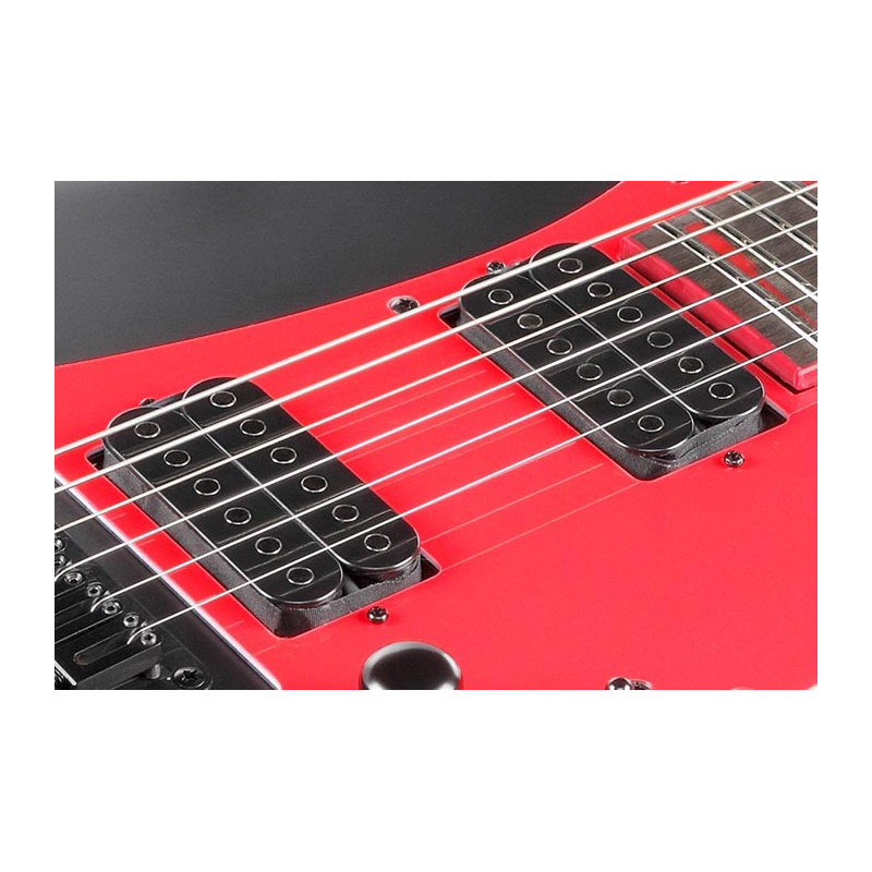 Guitarra electrica Ibanez Grg131dx-Bkf con 2 microfonos humbucker
