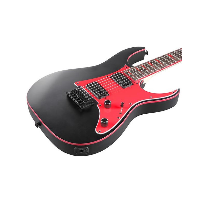 Guitarra electrica Ibanez Grg131dx-Bkf con 2 microfonos humbucker