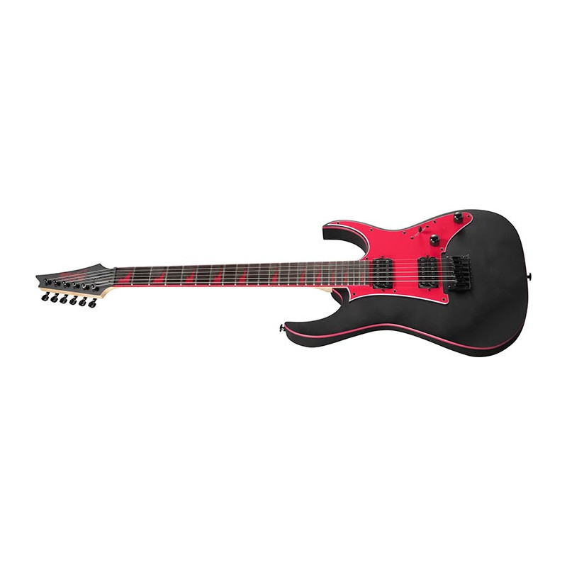 Guitarra electrica Ibanez Grg131dx-Bkf con 2 microfonos humbucker