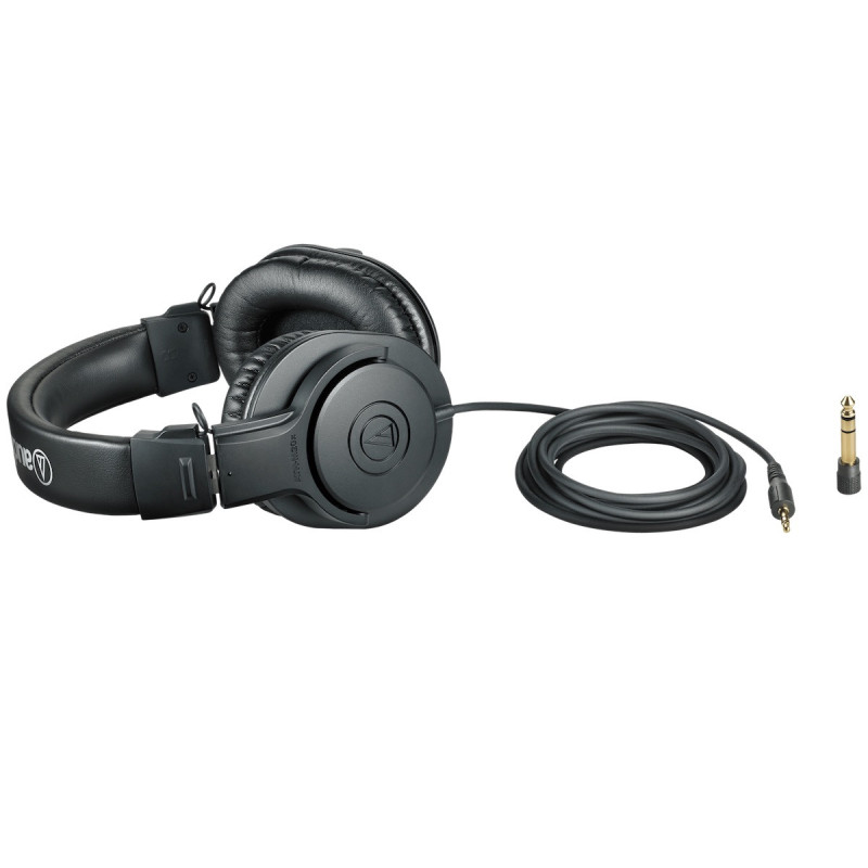 Audio-Technica ATH‑M20x – Auriculares de monitoreo profesional económicos