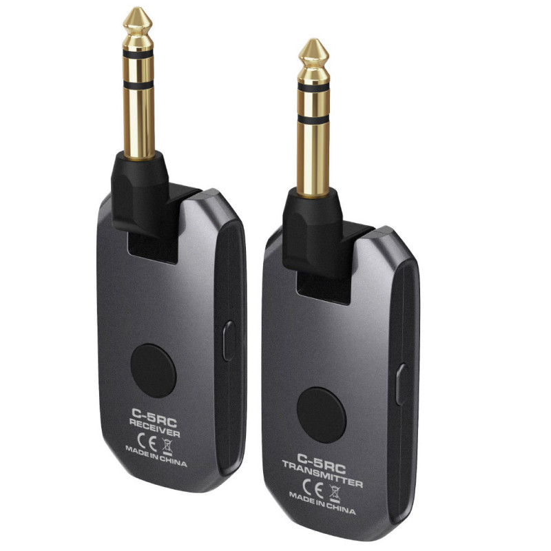 Nux C-5rc: Sistema inalámbrico de guitarra de 5,8 GHz para una libertad sin cables