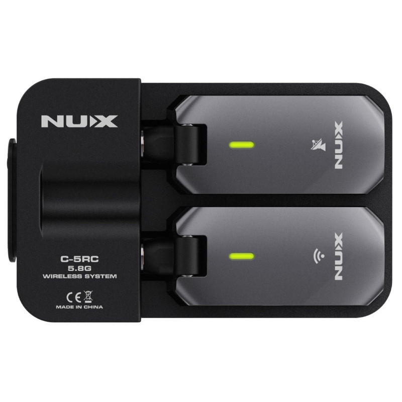Nux C-5rc: Sistema inalámbrico de guitarra de 5,8 GHz para una libertad sin cables