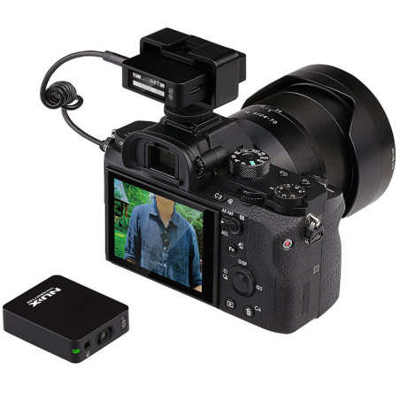 Sistema de micrófono inalámbrico NUX B10 VLOG: audio de alta calidad para vlogs y videos