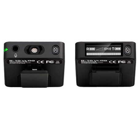 Sistema de micrófono inalámbrico NUX B10 VLOG: audio de alta calidad para vlogs y videos