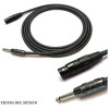  KIRLIN MW-472Bn Cable para microfono XLR hembra - Plug 1/4"