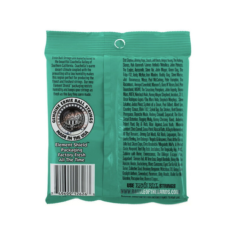 ERNIE BALL 2626 NOT EVEN SLINKY Encordado para guitarra eléctrica