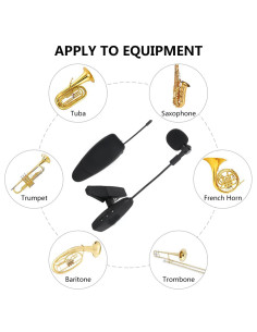 KX621 Transmisor inalámbrico para instrumentos de vientos 2