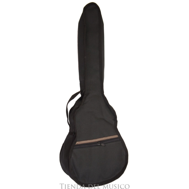 TARTARUGA Estuche para Ukulele en lona abullonado con cargaderas y bolsillo