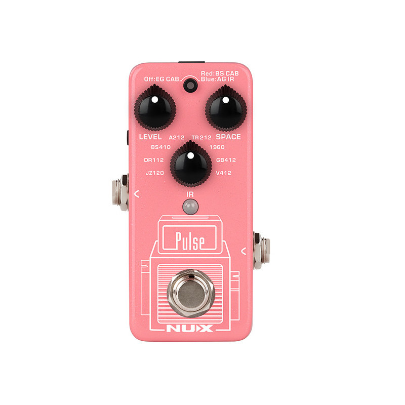 NUX PULSE NSS-4 Pedal simulador de amplificador para guitarra electrica