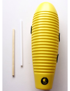 XS GUR-YL Güiro plástico con rascadores 2