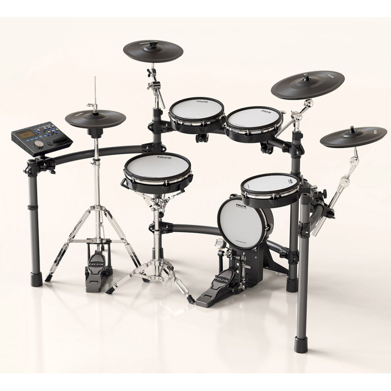 NUX DM-8 Bateria Electronica con pads de malla y hi hat profesional