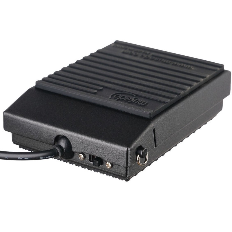 Pedal de sustain Musedo Tb-004 para teclados pianos y sintetizadores