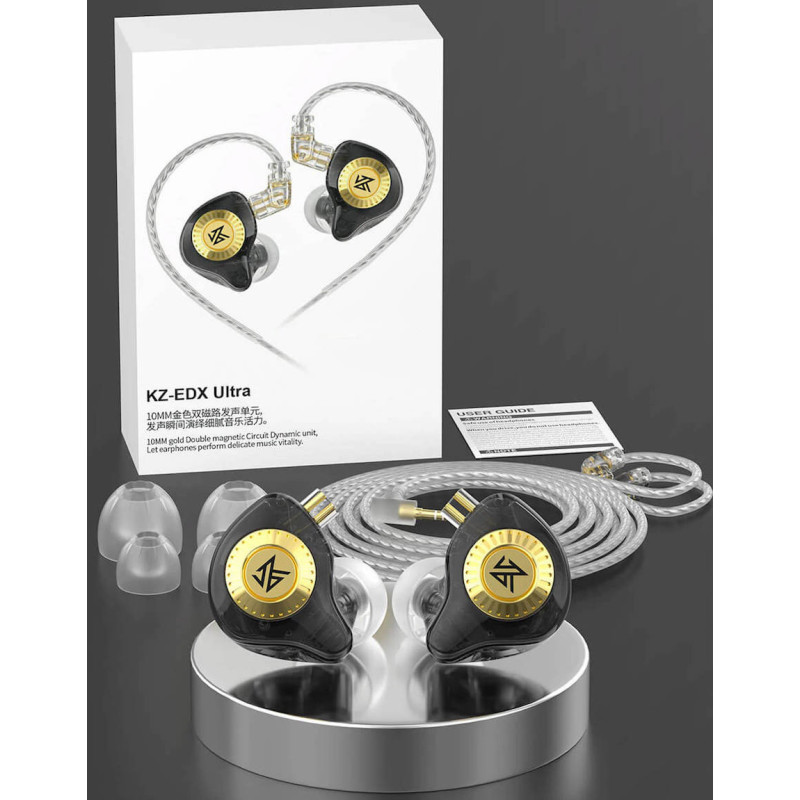 Auriculares KZ EDX Ultra: sonido potente y detallado para una amplia gama de géneros musicales