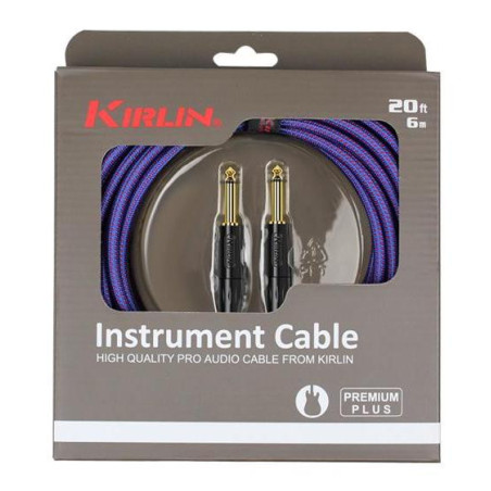 KIRLIN IWB-201BFG-6M/RO Cable profesional con plug aleación oro