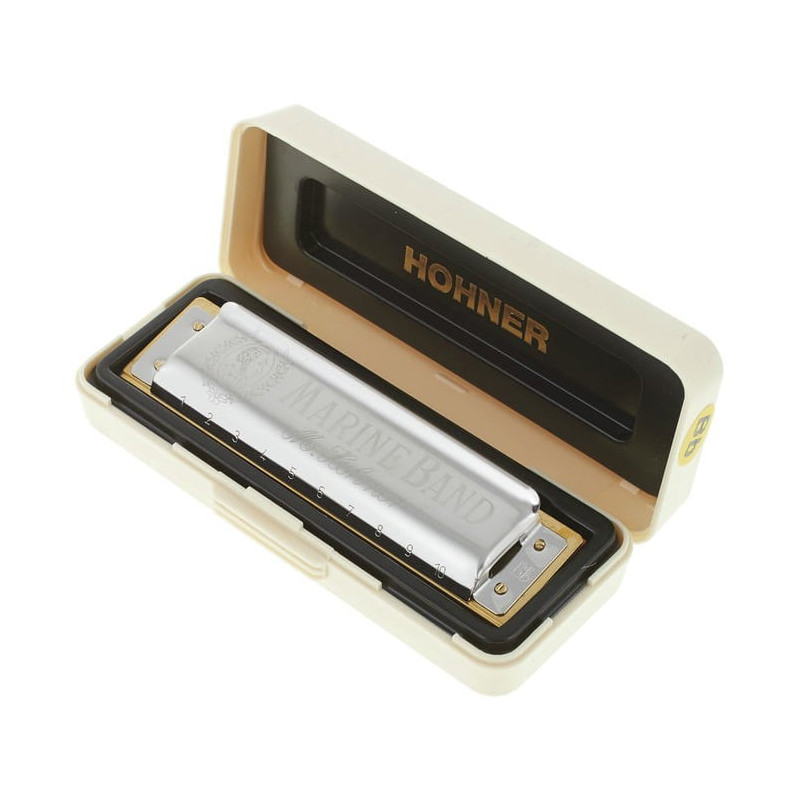 HOHNER MARINE BAND Armonica diatonica con estuche duro