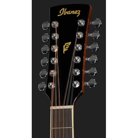 Ibanez PF1512ECE NT: Guitarra Electroacústica de 12 Cuerdas - Calidad y Versatilidad