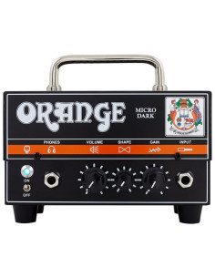 ORANGE MICRO DARK Cabezote amplificador a tubo para gutarra