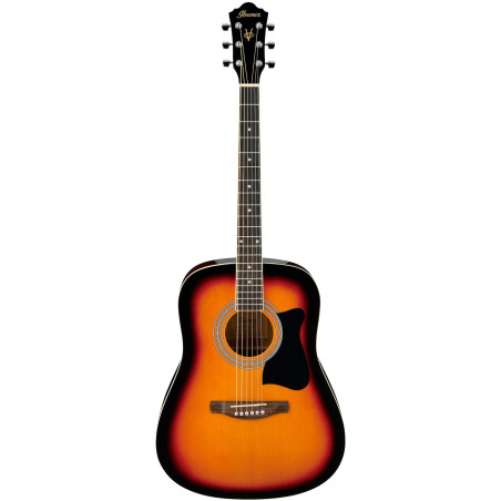 IBANEZ V50NJP-VS Kit de guitarra folk con estuche afinador correa y picks