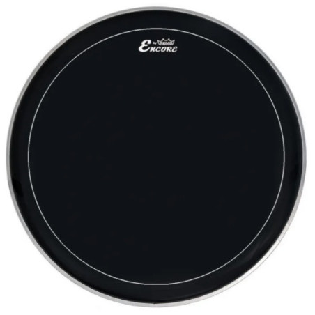 REMO ENCORE PINSTRIPE EBONY Set de 5 Parches gota de aceite para bateria fusión