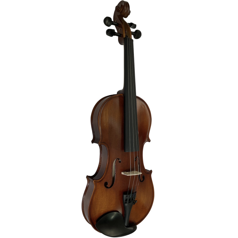 GREKO MV1413 Violin clásico con diapason en ebano y estuche