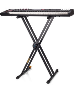 HERCULES KS120B Soporte doble X para teclado 2