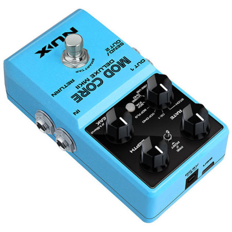 NUX MOD CORE DELUXE: Pedal Modulador para Guitarra Eléctrica