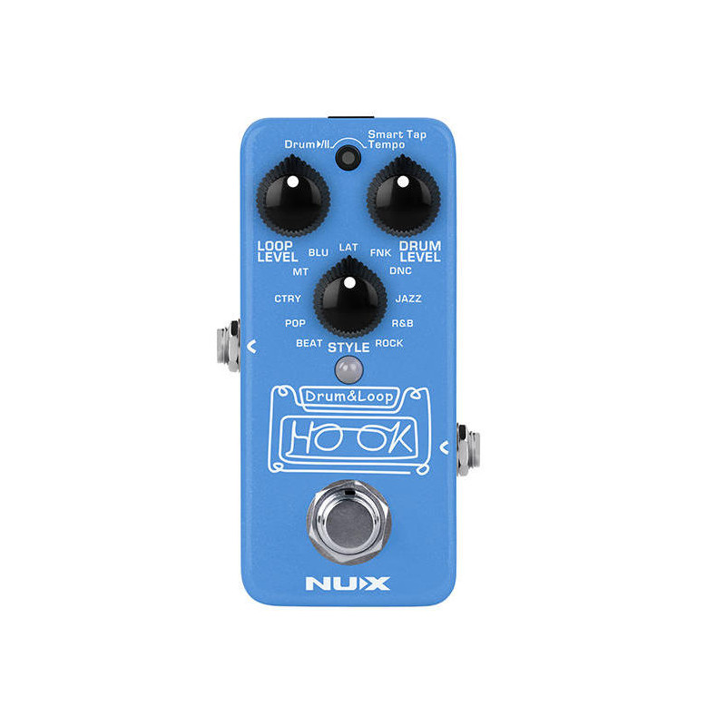 NUX HOOK DRUM & LOOP NDL-3 Pedal para guitarra electrica