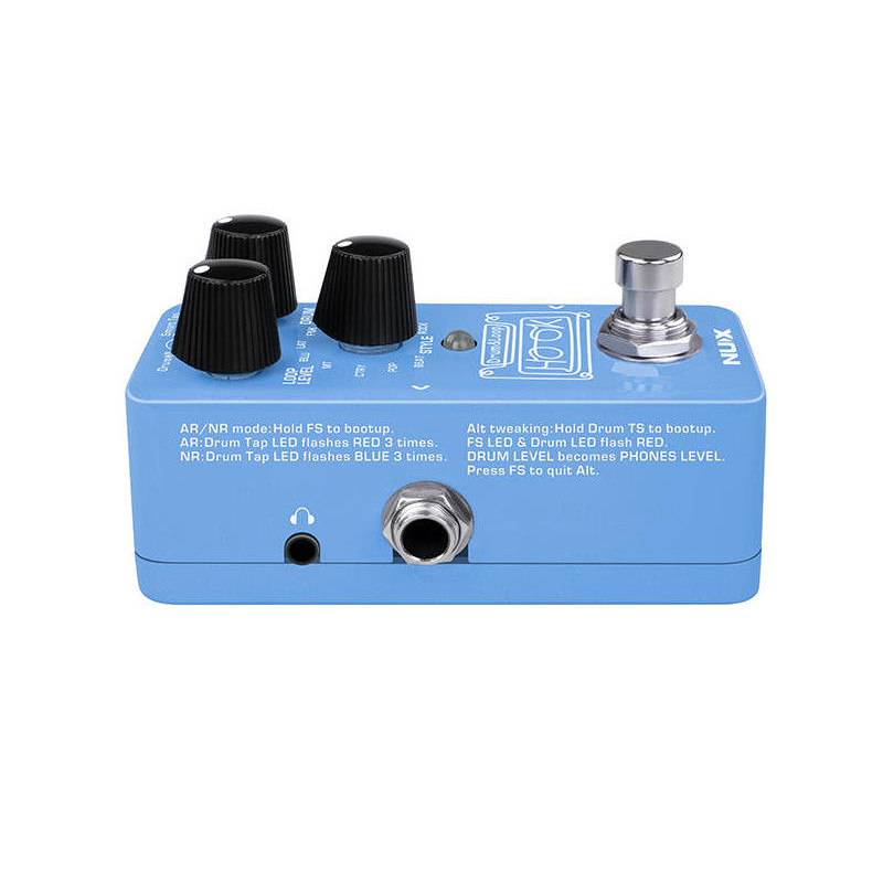 NUX HOOK DRUM & LOOP NDL-3 Pedal para guitarra electrica