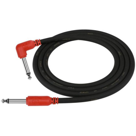 KIRLIN IC-242RDC BK Cable para instrumentos musicales