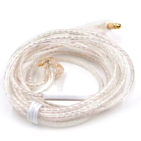 KZ FLAT SILVER-PLATED UPGRADE Cable con micrófono para audífonos In ears