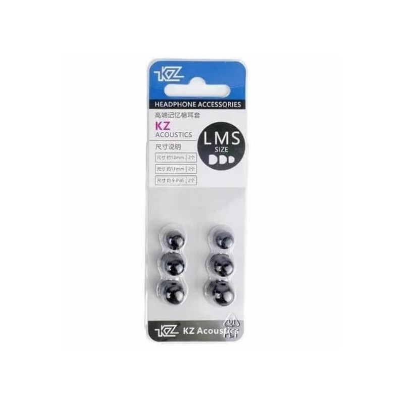 Kit de espuma para In ears KZ: comodidad y calidad de sonido mejoradas