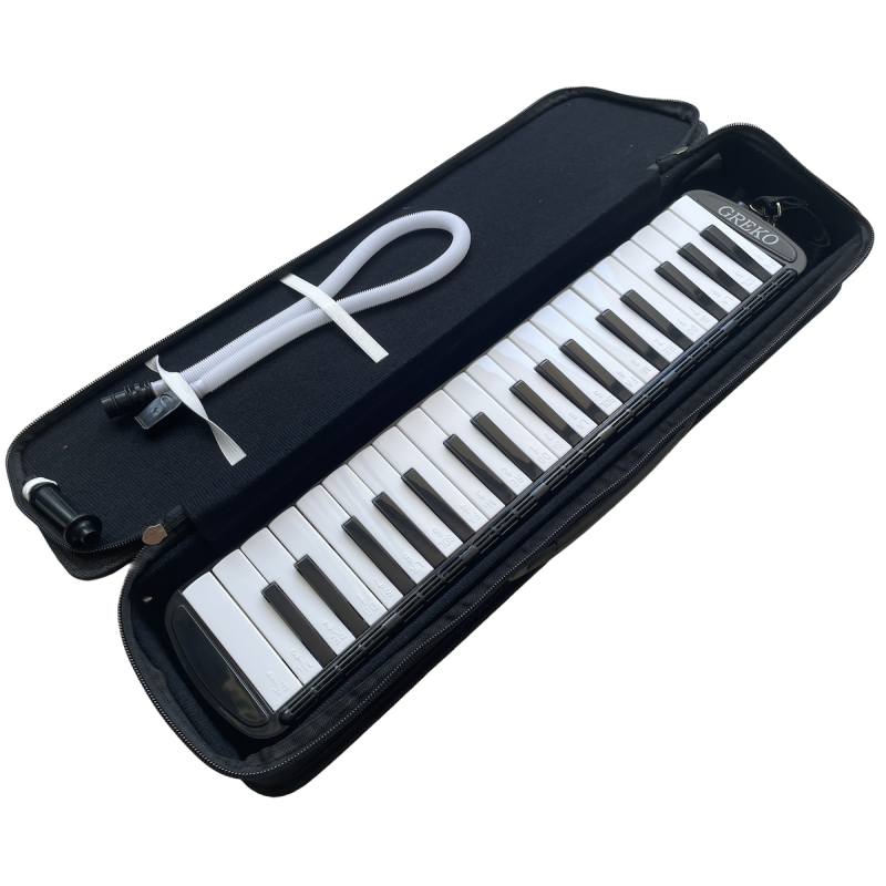 GREKO KS37C Melodica de piano con estuche semiduro