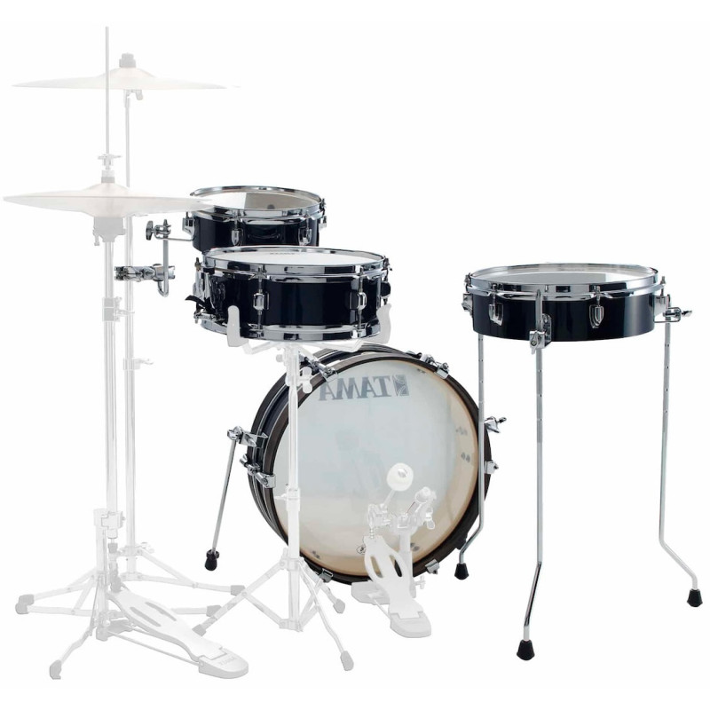 TAMA LJK48P-HBK: El kit de batería compacto perfecto para espacios reducidos